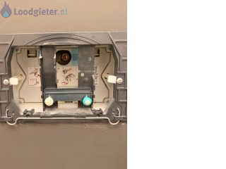 Loodgieter spoelknop toilet lam Spoelknop toilet lam