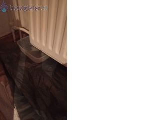 Loodgieter Lekkage cv leiding Lekkage aan de radiator leiding