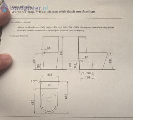 Loodgieter Toilet vervangen Toiletpot vervangen,