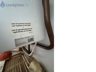 Loodgieter Leiden geiser doet het niet