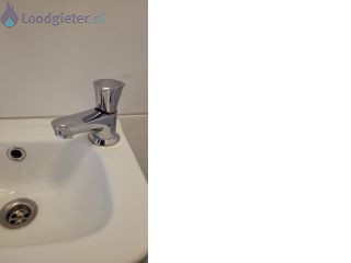 Loodgieter Fonteinkraan lekkage aan kraantje wastafeltje toilet