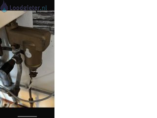 Loodgieter CV Storing Vuilafscheider CV gebarsten